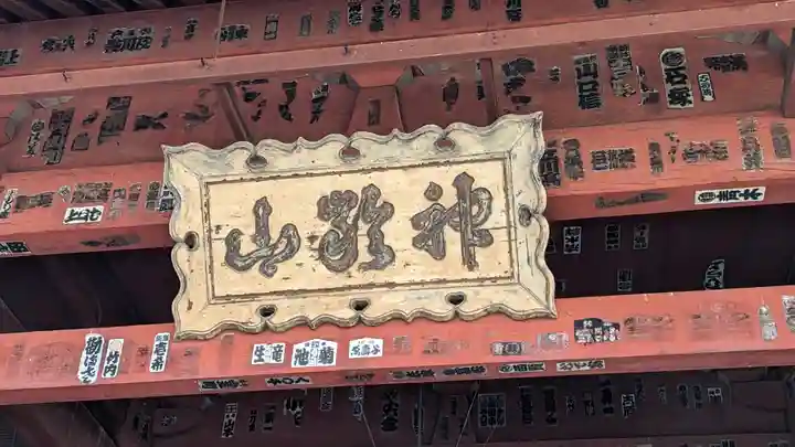 護国寺の山門・神門