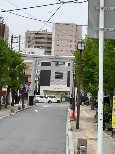 葛飾八幡宮の鳥居