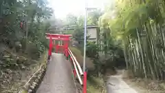 長法稲荷神社の鳥居