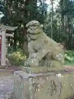 大宮温泉神社の狛犬