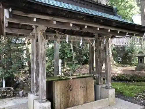 度津神社の手水舎