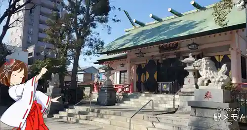 上平井天祖神社の本殿・本堂