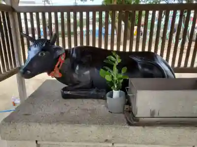 粟津天満神社の狛犬