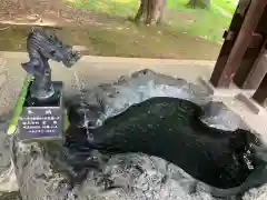 月寒神社の手水