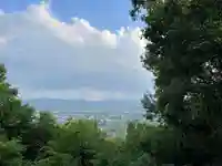 吉尾神社の景色