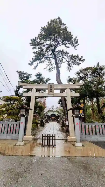 菊田神社の鳥居