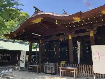 渋谷氷川神社の本殿・本堂