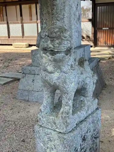 宇部八幡神社の狛犬