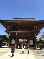 寒川神社の山門・神門