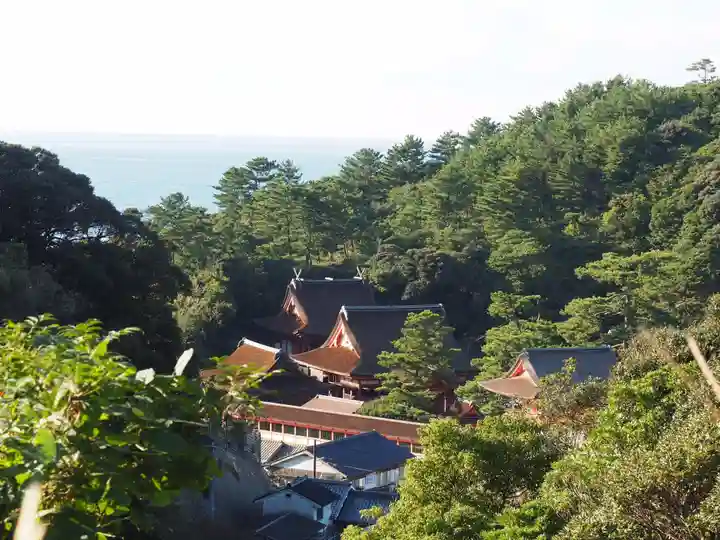 日御碕神社の景色