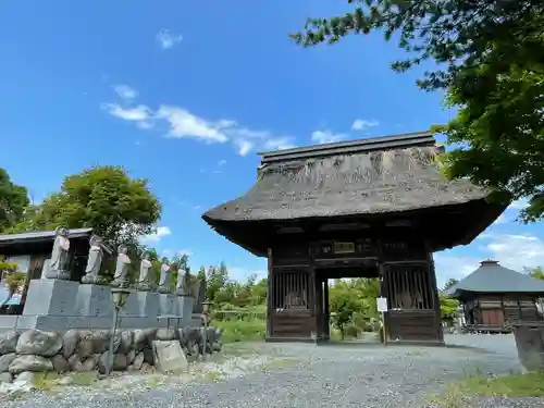 永福寺　童子堂の山門・神門