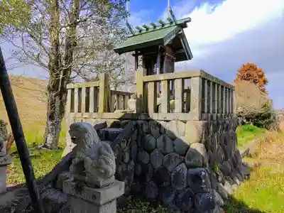 白髭社の本殿・本堂