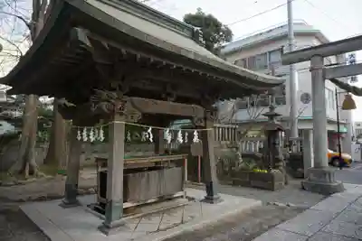 高城神社の手水舎