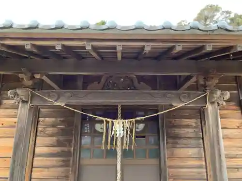 作木神社の本殿・本堂