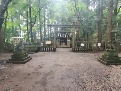 宝登山神社奥宮の鳥居