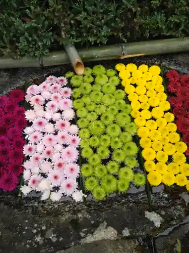 木幡山隠津島神社(二本松市)の手水