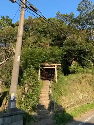 白畠神社の鳥居