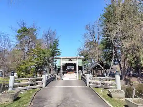 上川神社頓宮の鳥居