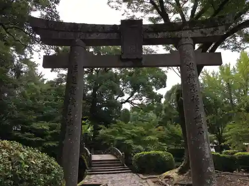 大原八幡宮の鳥居