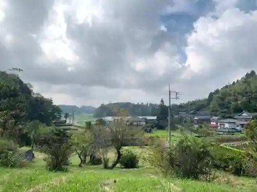 八幡神社の景色