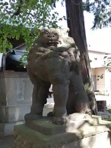 沓掛香取神社の狛犬