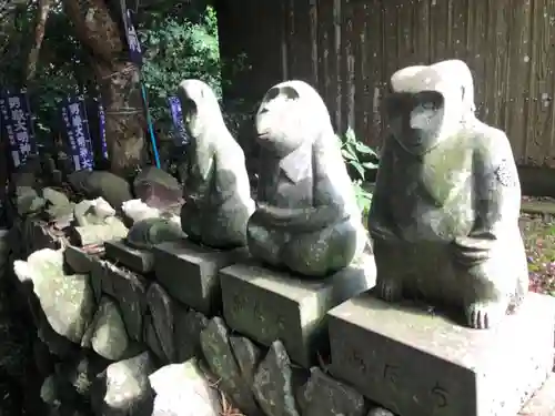 男嶽神社の狛犬