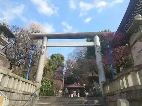 五條天神社の鳥居