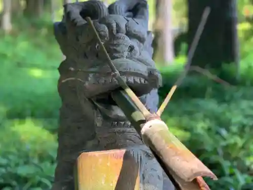 須山浅間神社の手水