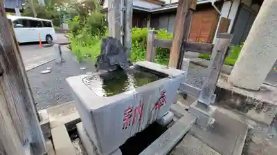 仙波氷川神社の手水舎
