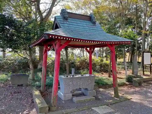 胸形神社の手水舎