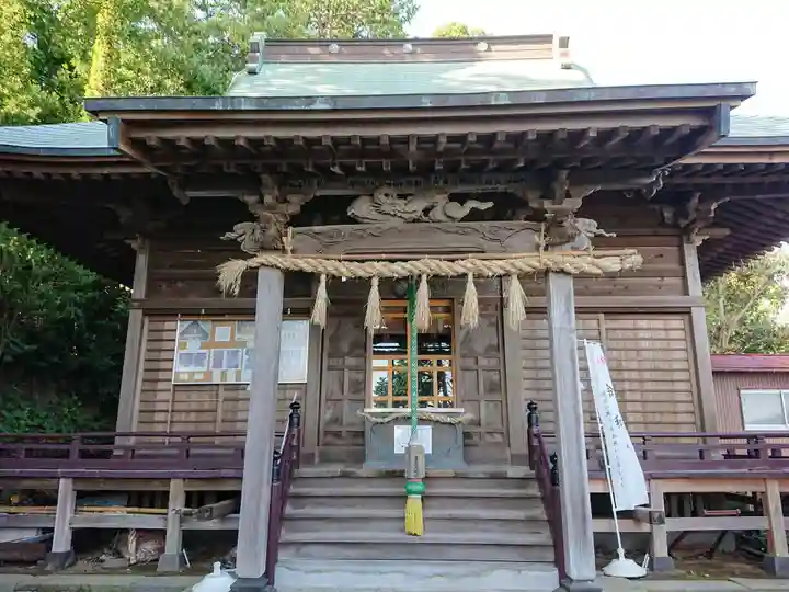 素鵞神社の本殿・本堂