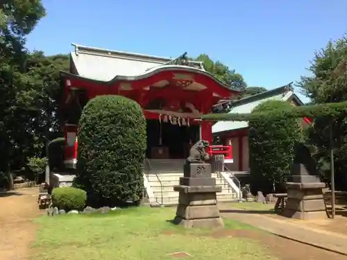 森浅間神社の本殿・本堂