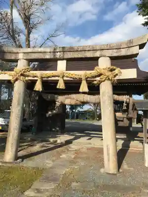 米子八幡神社の鳥居
