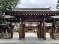諏訪神社の山門・神門