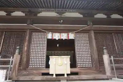 久津八幡宮の本殿・本堂