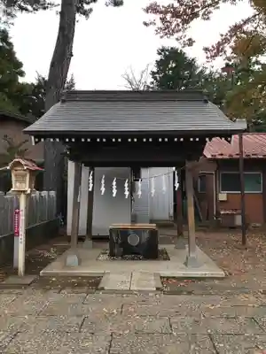 熊野神社の手水舎