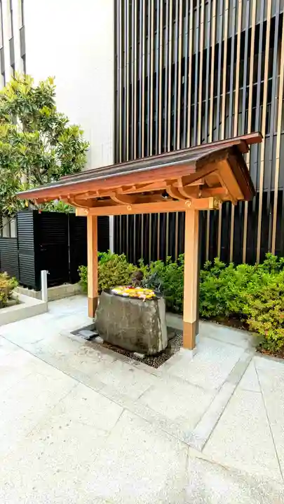 駒込妙義神社の手水舎