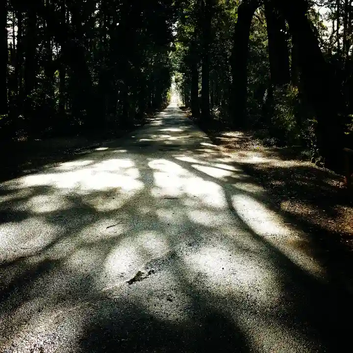 大生神社の自然