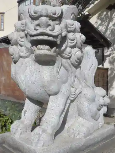 朝日神明社の狛犬