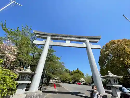 新町御嶽神社の鳥居