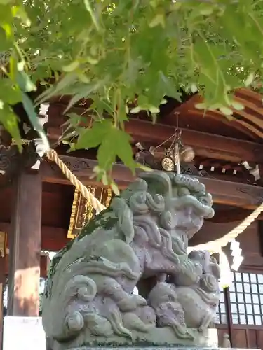 行田八幡神社の狛犬