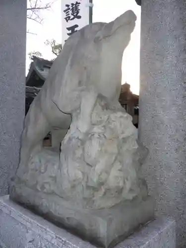 護王神社の狛犬