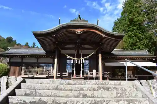 夫婦木神社の本殿・本堂