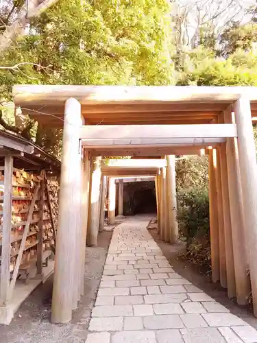 銭洗弁財天宇賀福神社の鳥居