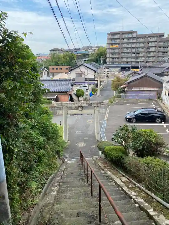 榊姫神社の鳥居