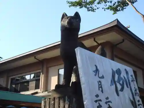 箭弓稲荷神社の狛犬