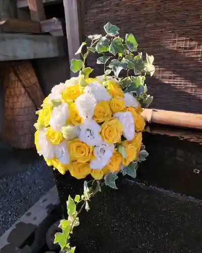 上尾御嶽神社の手水舎