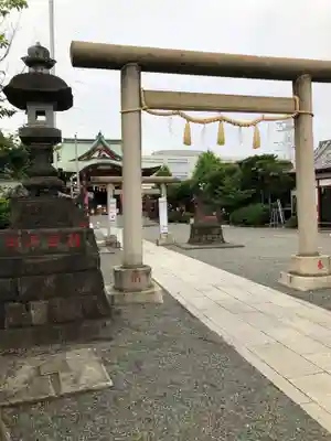羽田神社の鳥居