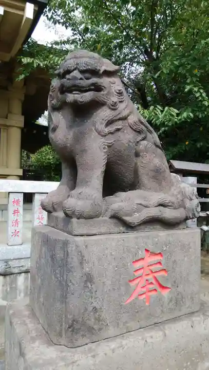 白髭神社の狛犬