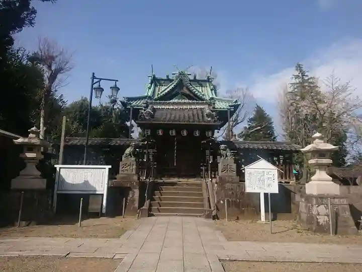 下総野田愛宕神社の本殿・本堂